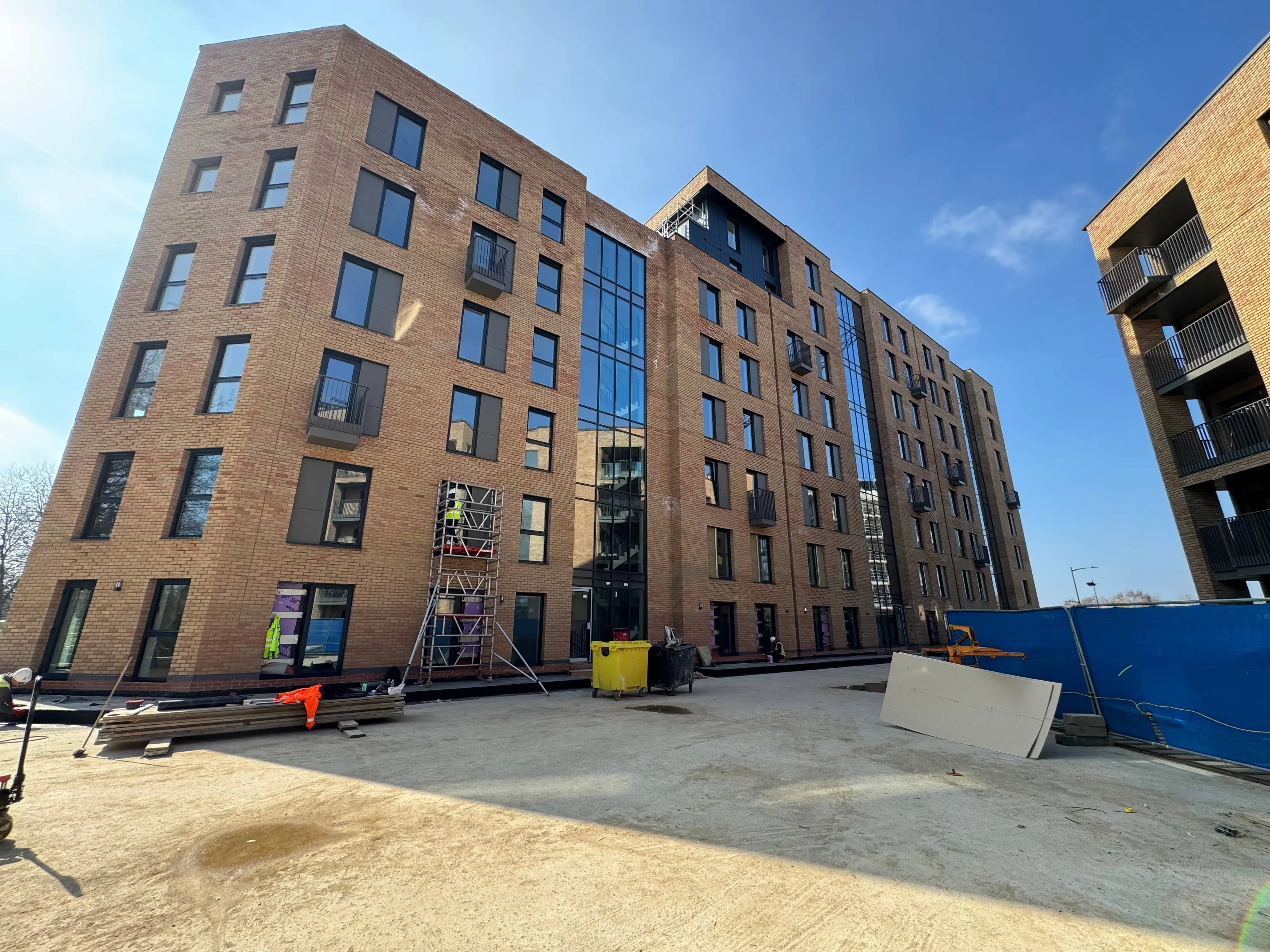 Electrical work for Ashford modern apartments