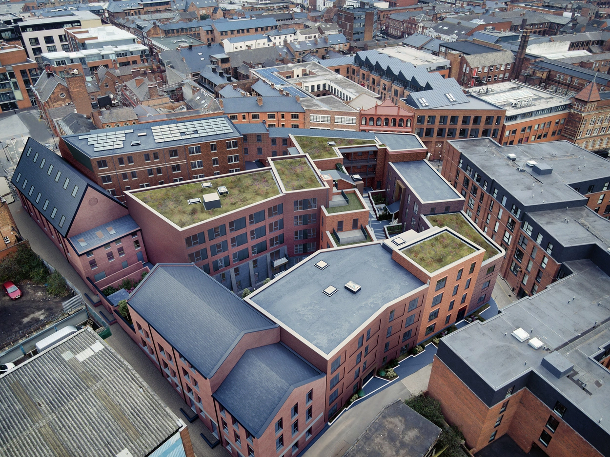 Electrical installation for Scholars Quarter apartment complex in Birmingham